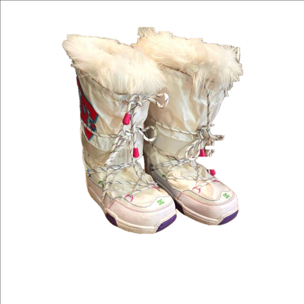 DC | Shoes | Rare Dc Shoes Chalet Boot Womens Whitepink Winter
